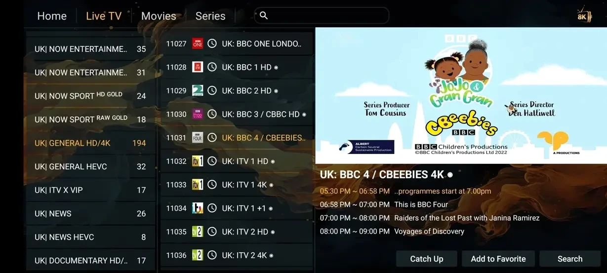 NixaTV 4K Movie & TV Series Streaming - 7 NixaTV 4K VOD & Cinema Streaming Preview - 7