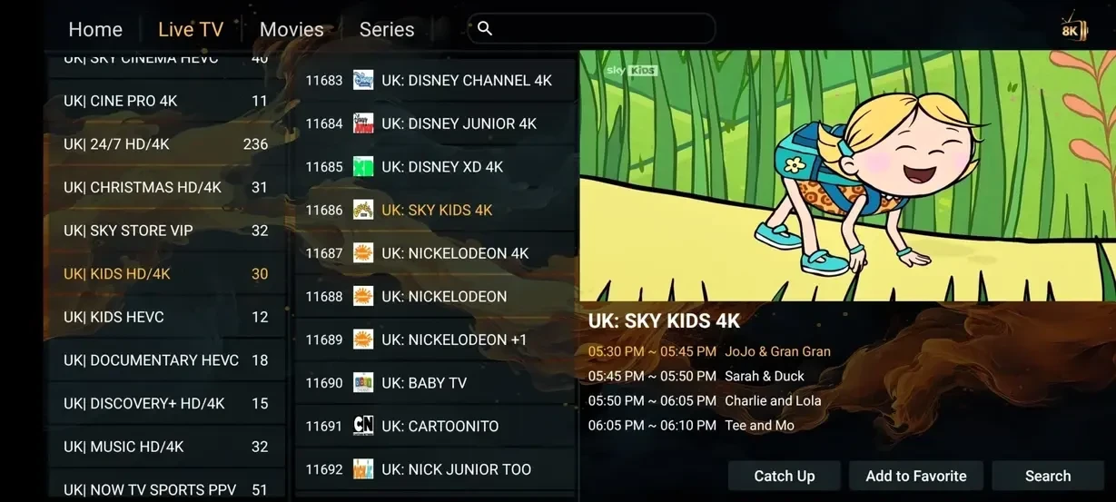 NixaTV 4K Movie & TV Series Streaming - 9 NixaTV 4K VOD & Cinema Streaming Preview - 9